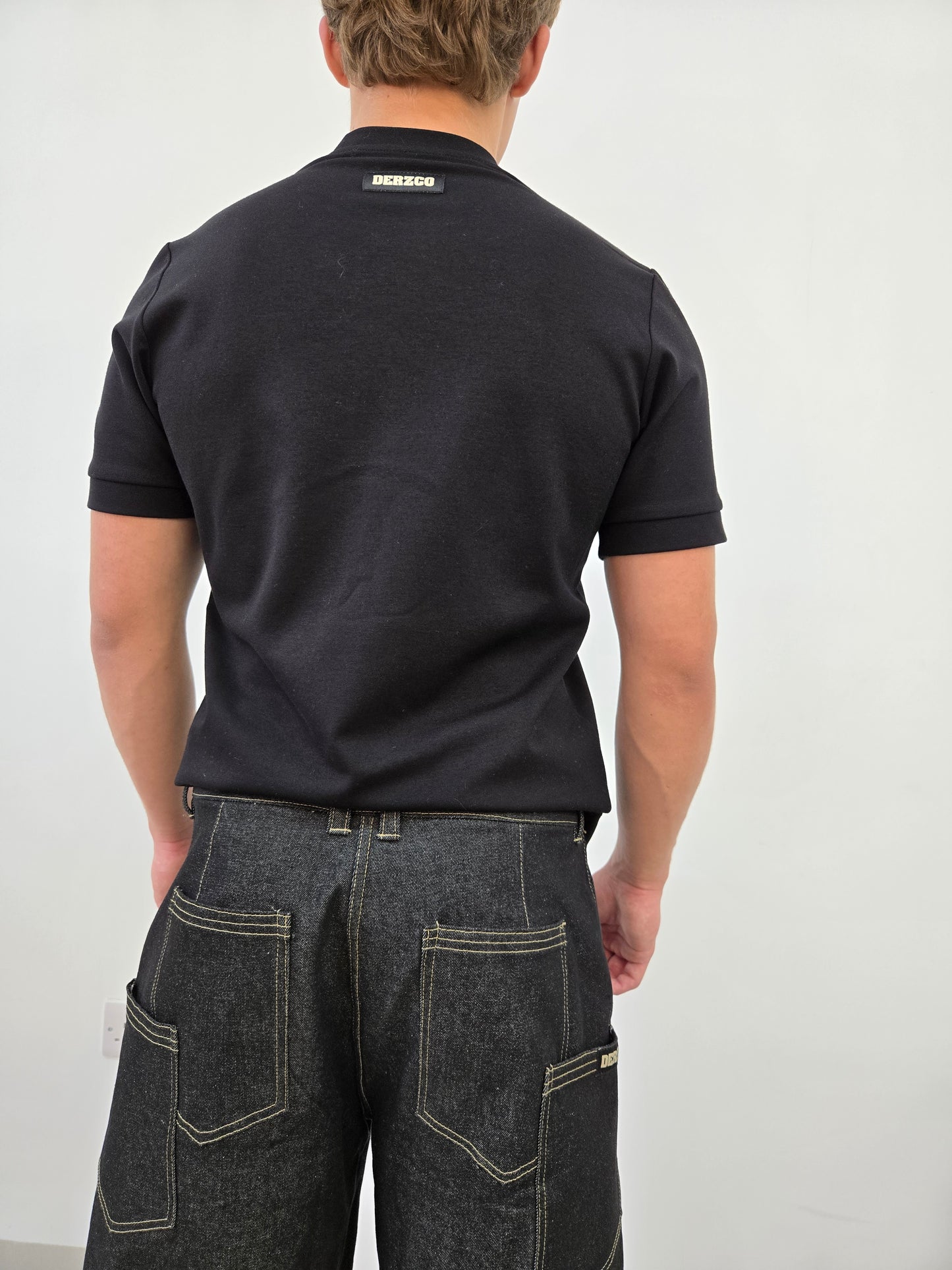 DERZCO original dark grey denim jeans