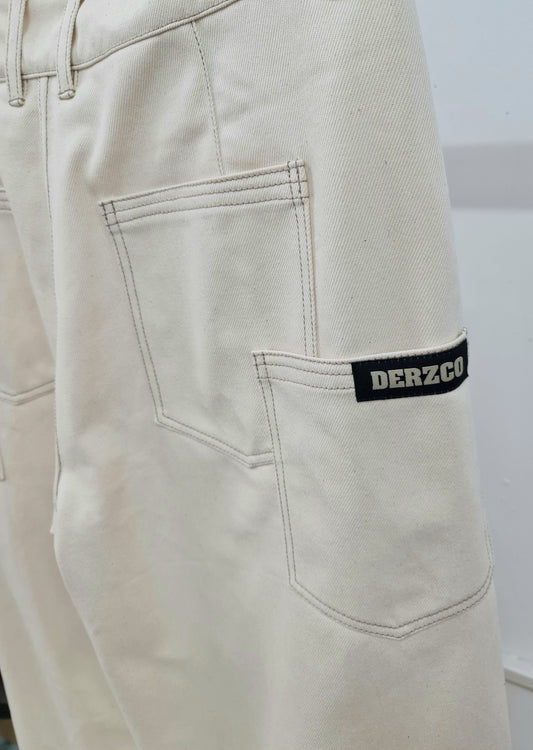 DERZCO original ecru denim jeans
