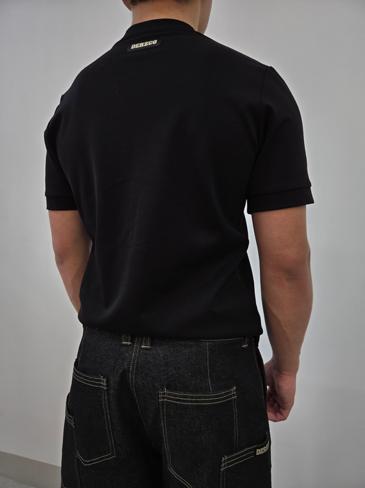 Short sleeves t-shirt black